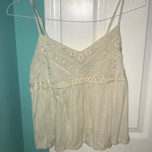 american eagle white tank!